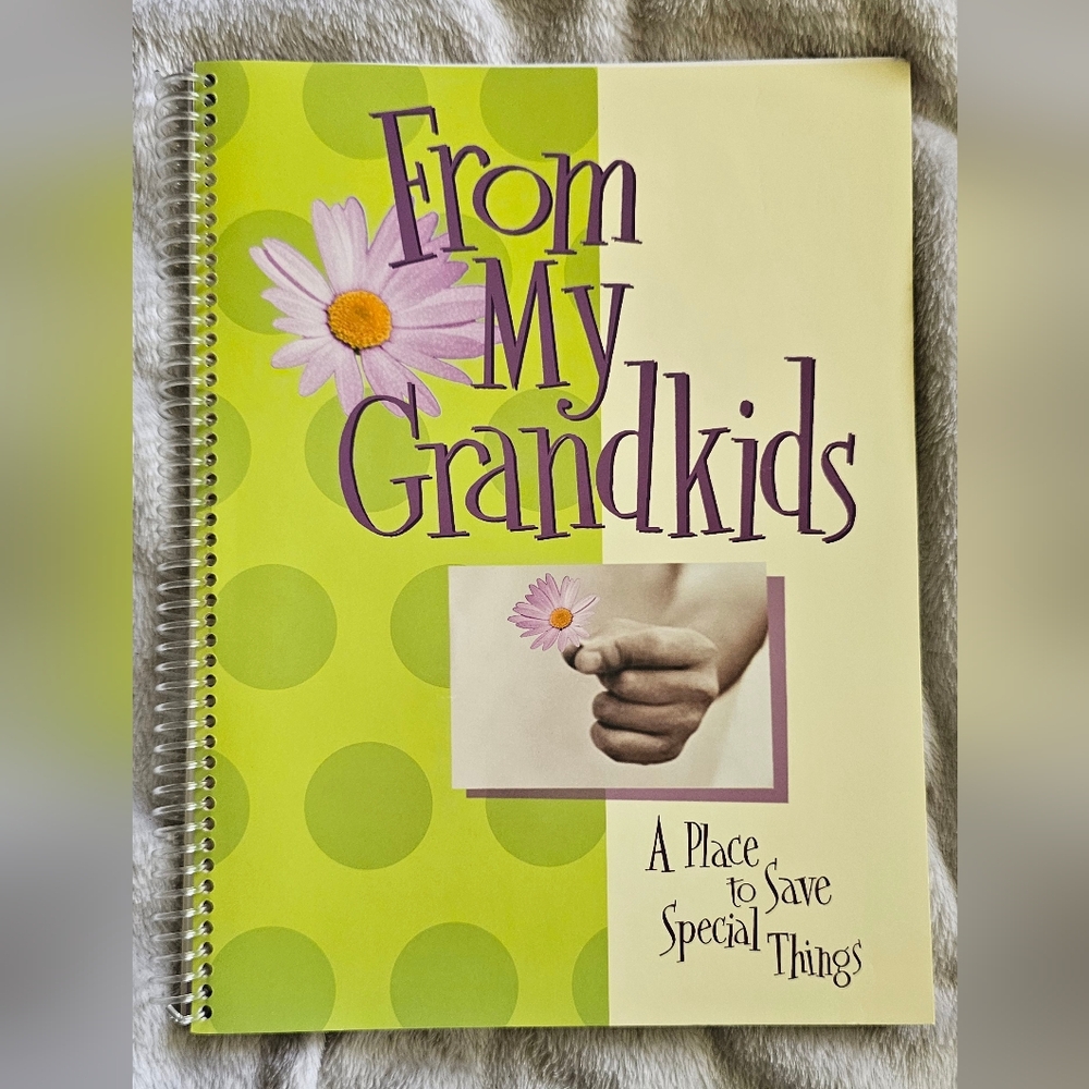 Grandma Keepsake Book With Stickers